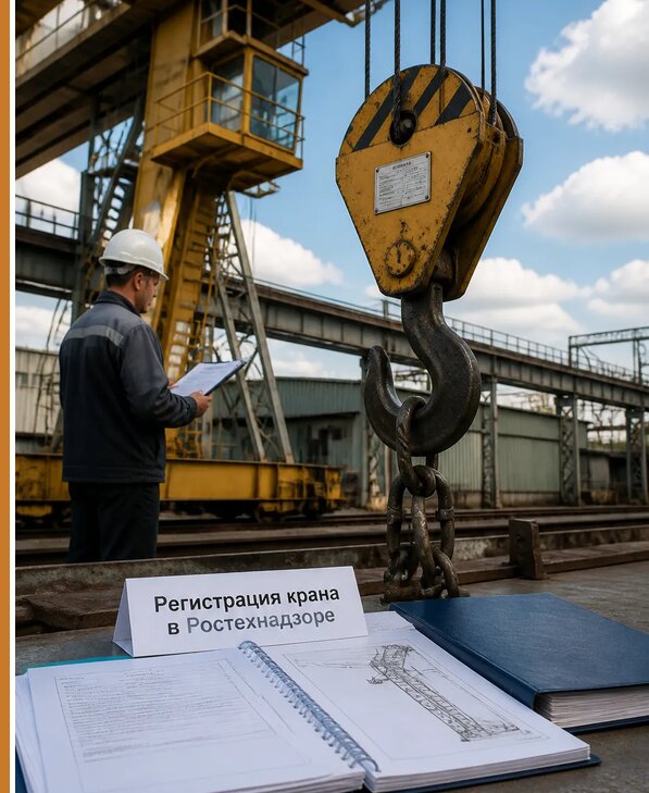 Регистрация крана в Ростехнадзоре в Юрге от 16044 р. | Авеста ОТиПБ